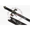 LATE MEDIEVAL GOTHIC KNIGHTLY SWORD CHIVALROUS CELTIC KNOT LONGSWORD STEEL BLADE